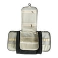 thumbnail image 2 of Travel Hanging Toiletry Bag for Men & Women, Perfect for Cosmetics, Makeup, Toiletry Organizer, Shaving Kit, and Large Essentials - Black, 2 of 2
