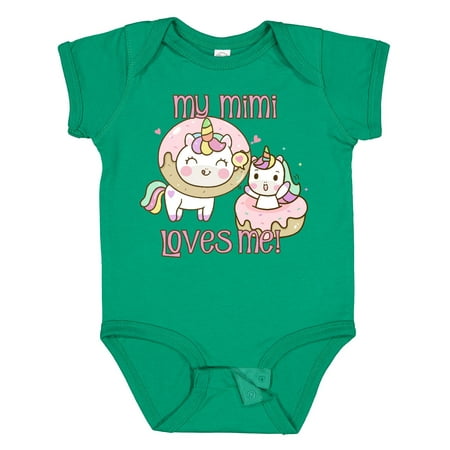 

Inktastic My Mimi Loves Me Boys or Girls Baby Bodysuit
