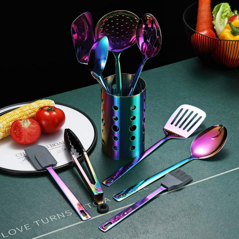 A Rainbow of Colorful Kitchen Accessories
