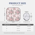 thumbnail image 6 of Goofa Rose Flowers Pattern 2 Piece Car Windshield Sun Shade Foldable | Front Windshield Shade for Sun, Heat and UV Rays | Sunshade for Car Front Window-, 6 of 7
