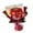 red, variant on TISHITA Artificial Soap Flower Bouquet Flower Arrangement with Lights Centerpieces Romantic Gift for Holiday Thanksgiving Anniversary blue