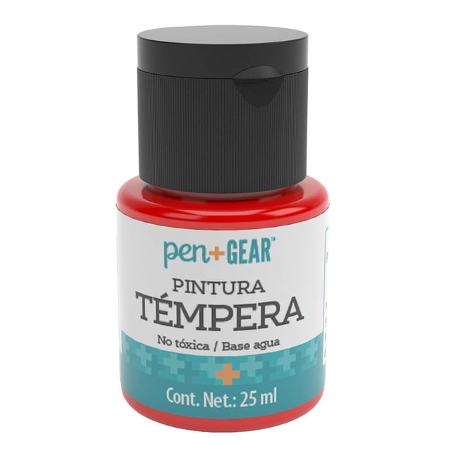 Pintura Escolar Pen+Gear Rojo 25 ml