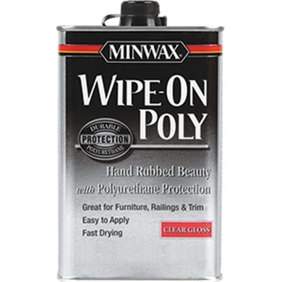 60900 1 qt. Gloss Wipe On Poly - Clear