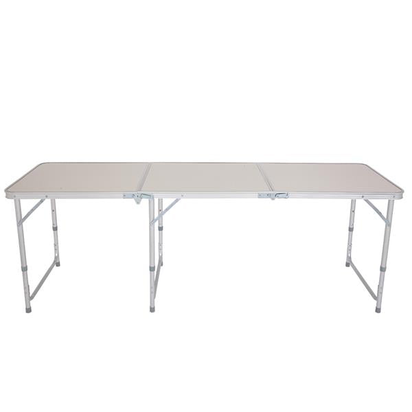 FNNMNNR Folding Table, Indoor Heavy Duty Portable with Handle, for Picnic, Camping, 180*60*70cm - Walmart.com
