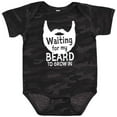 thumbnail image 3 of Inktastic Waiting for My Beard to Grow in Boys Baby Bodysuit, 3 of 5