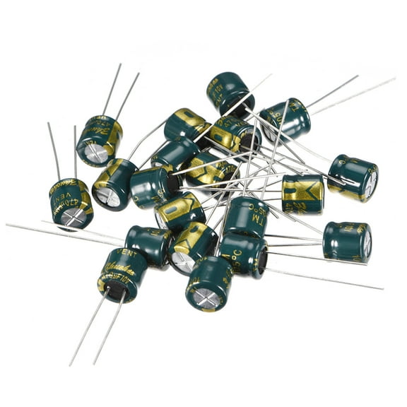 Aluminum Radial Electrolytic Capacitor Low ESR  470uF 10V 8 x 7mm 20pcs