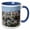 Blue/White, variant on 3drose, Spain, Andalusia. Granada. View across a Spanish Town., 11oz Mug