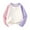 Light Violet, variant on YunPes Children's Color Blocked Long Sleeved Pure Cotton Plug In T Shirt Top Long Sleeve Tee