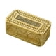 thumbnail image 3 of Caja de pañuelos de papel, caja dispensadora de pañuelos de lujo para guardar pañuelos B, 3 of 9