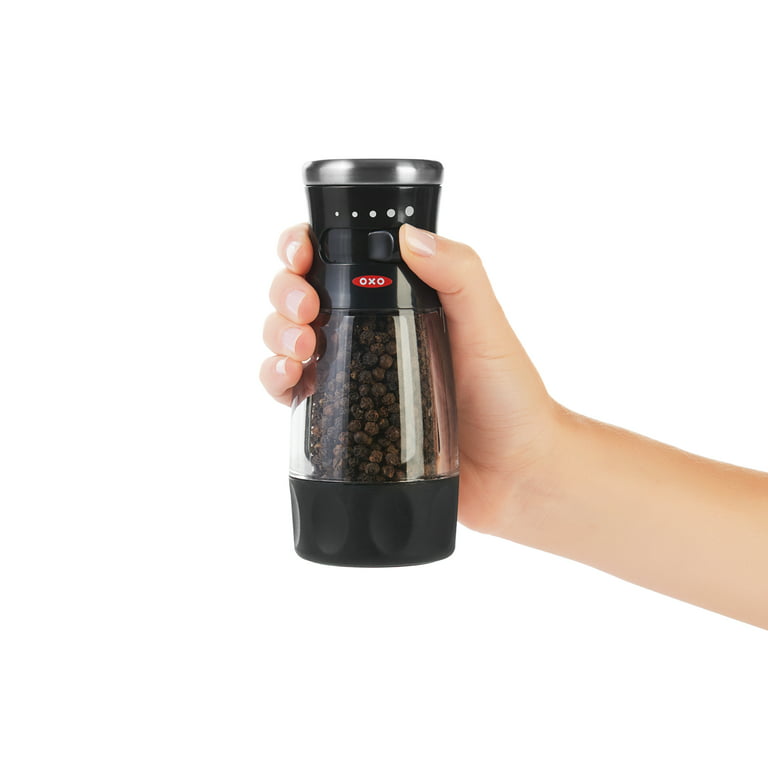  OXO Pepper Grinder, Clear: Pepper Mills: Home & Kitchen