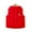 Red, variant on LYMAYTER Kids Boys Girls Cotton Vest Toddler Sleeveless Hooded Tank Baby Fall Winter Warm Vest Tops for 3-8 Years
