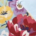 thumbnail image 6 of Safavieh Chelsea Ainsley Floral Area Rug, Blue/Rose, 3' x 5' Oval, 6 of 11