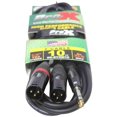 thumbnail image 1 of Cable Y ProX XC-SYXM10 de 10 pies 1/4 TRS-M estéreo a doble XLR3-M, 1 of 3