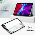 thumbnail image 5 of Epicgadget iPad Pro 12.9 2021 Case / iPad Pro 12.9 inch 2020 Case Supports Pencil Wireless Charging Auto Sleep/Wake Cover Lightweight Stand Case for 12.9-inch iPad Pro (5th/4th generation) (Big Eyes), 5 of 5