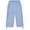 Light Blue, variant on Tiijoy Men's Relaxed Fit Cotton Linen Capri Pants Lightweight Breathable Casual 3/4 Pants
