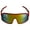 Red, variant on Main Event Jey Uso Yeet Sport Shades Costume Glasses Blue
