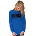 thumbnail image 3 of Anti Social Dog Lover Pet Puppy Owner Long Sleeve TShirt Men Women Brisco Brands M, 3 of 6