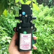 Rezlli 12V Water Pump for RV, Boat, and Camper, Self Priming Diaphragm Pump with Hose, 1 Pack