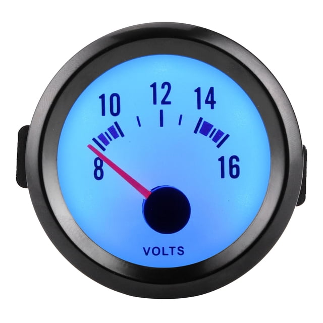 Voltage Gauge,2in Pointer Voltage Gauge Car Voltage Display Volt Meter Unbeatable Value