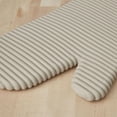 thumbnail image 3 of Ribbed Soft Silicone Oven Mitts Set, 7" x 13", Assorted Colors, 2 Pack, 3 of 5