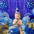 thumbnail image 2 of Ramiter 2 Rideaux de Pluie Ballon Mariage Salle de Mariage Robe Fête d'Anniversaire Fond Mur Affichage multi-Scène Adapté pour Arrangement Ruban à Franges Coloré, 2 of 4