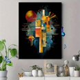 thumbnail image 4 of Bauhaus Abstract Geometric Canvas Print，Mid Century Modern Home Decor, 4 of 8