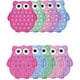thumbnail image 1 of Pulsera musical con burbujas para los dedos, juguetes educativos de descompresión para niños con letras pioneras de roedores de silicona, 1 of 4