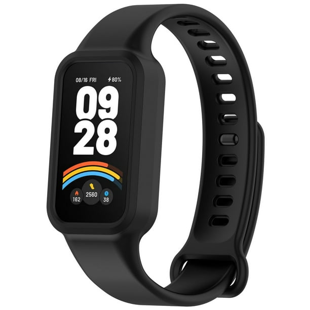 Pulsera deportiva inteligente con correa de silicona integrada Diseño sin costuras para llevar todo el día