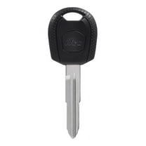 Hillman 5964358 Automotive Blank Double Sided Universal Key for Kia - Black & Silver, Pack of 5