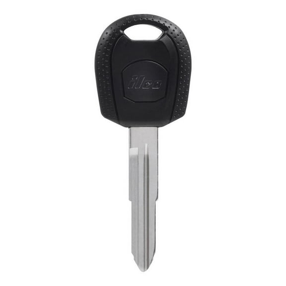 Hillman 5964358 Automotive Blank Double Sided Universal Key for Kia - Black & Silver, Pack of 5