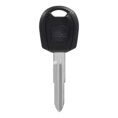 Hillman 5964358 Automotive Blank Double Sided Universal Key for Kia - Black & Silver Pack of 5