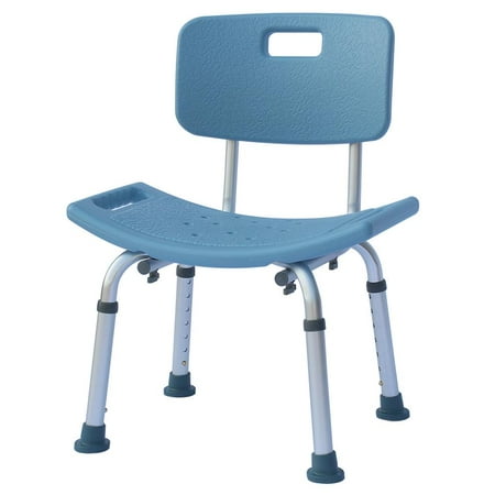 Medical Shower Seat Ktaxon Adjustable Medical Shower Chair Bath Tub Seat Bench Stool with Large Removable Backrest ()