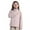 223# Light Pink, variant on oqasdz Girls Jackets Children Solid Color Casual Comfortable Loose Open Front Lightweight Cozy Top Coat Outwear Size 3 Y-4 Y