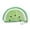 Green, variant on Willtoo Change Purse, Cute Plush Watermelon Shape Coin Purse with Keychain for Women, Soft Wallet with Zipper Keychain(Green)