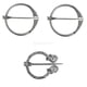 thumbnail image 1 of Yotijar 3 X Broche Chal para proteger Bufanda Joyas Medievales Antiguas, 1 of 9
