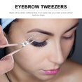 thumbnail image 3 of HLONK 6Pcs Stainless Steel Lash Tweezers Eyebrow Scissors Clip, 3 of 5