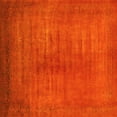 thumbnail image 1 of Ahgly Company Machine Washable Indoor Square Oriental Yellow Industrial Area Rugs, 4' Square, 1 of 4