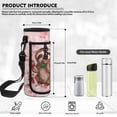 thumbnail image 7 of Yspwyqan Kids Backpack Set 4Pcs with Lunch Box Pencil Case Water Bottle Bag, Strawberry Sloth Lightweight Double Zipper Bookbags for School Travel, 7 of 7