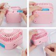 thumbnail image 2 of Humidificador De Aire Acondicionado Recargable Usb De Verano Con Ventilador Plegable De Mano Con Luz De Noche Led Colorida Yuarrent OD016612-01, 2 of 5