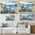 thumbnail image 4 of Designart "Seashore Blue Bonnets I" Blue Bonnets Floater Framed Canvas Prints, 4 of 5