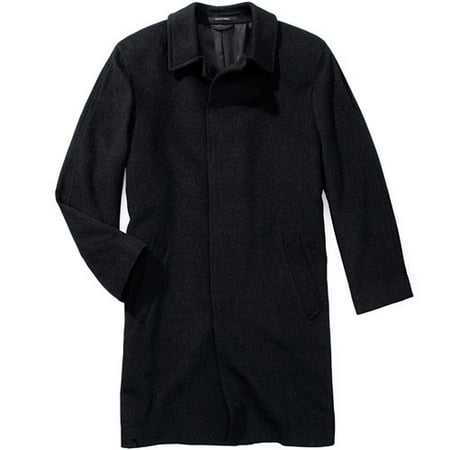 Big and Tall Men's Wool Overcoat