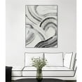 thumbnail image 3 of Giant Art Canvas  30x40 Zen Flow I Framed in White, 3 of 3