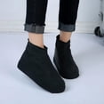 thumbnail image 2 of Cubiertas desechables shamjiam Botas Impermeables Antideslizantes Negro S, 2 of 9