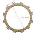 thumbnail image 2 of Clutch Friction Plate Kit Set for Kawasaki ZR900 Z900 17-24 ZR1000 Z1000 16-23, 2 of 11