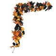 thumbnail image 2 of Halloween Fireplace Decor Fall Garland For Mantle Fall Garland Outdoor Fall Garlands For Decoration Fall Mantle Garland Halloween Mantle Garland Halloween Decorations, 2 of 5