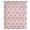 pink, variant on Yellow Flower Pattern Sheer Curtains 96" Long, Vintage Botanical Floral Simple Yellow Light Filering Curtains, Privacy Drapes Simi Floor to Veiling Curtain for Living Room Large Window Treatment