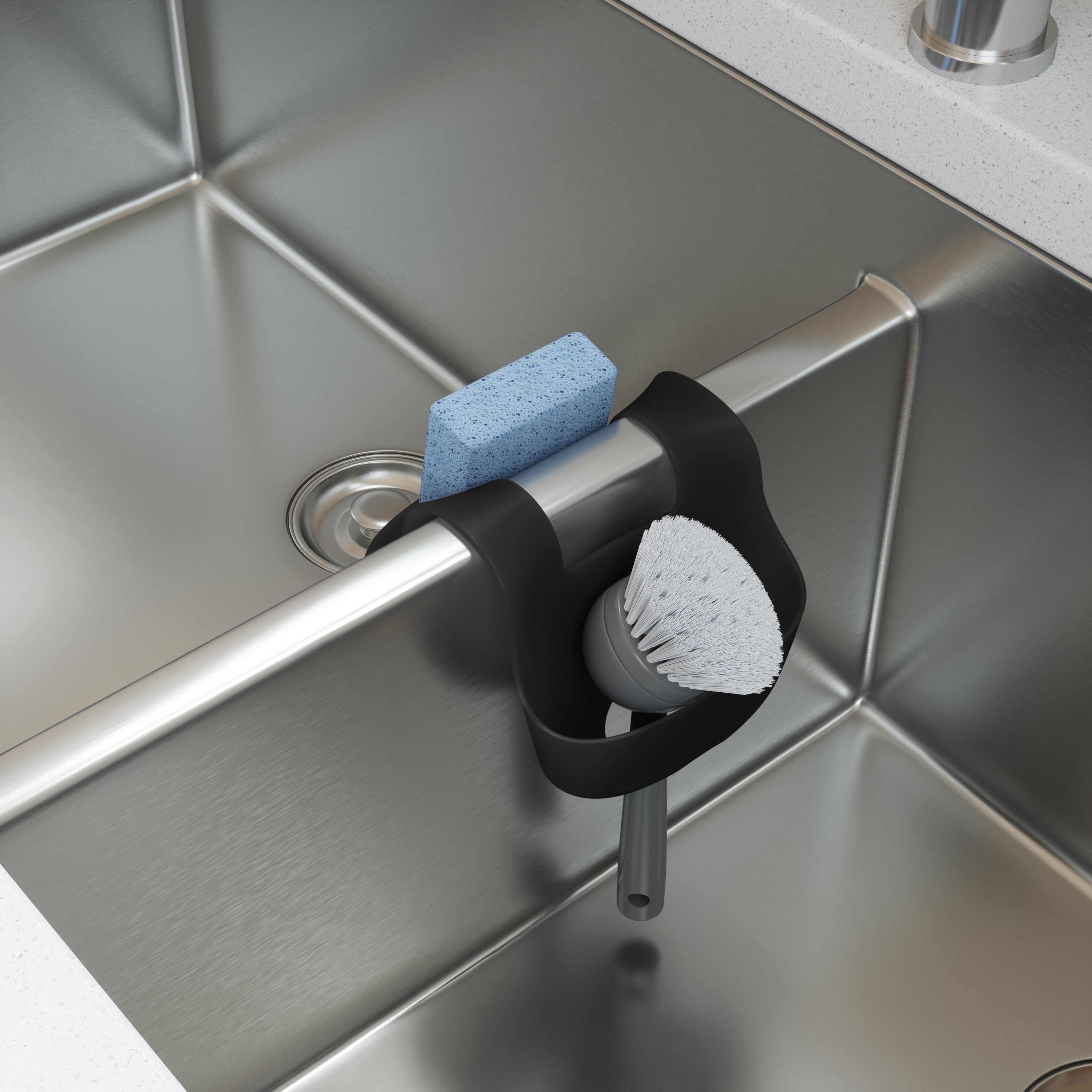 SCOOP SINK CADDY 1/6 BLACK<br>