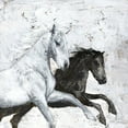 thumbnail image 2 of Design Fabrikken 15x15 White Modern Wood Framed Museum Art Print Titled - Wild Horse 2, 2 of 4