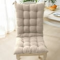 thumbnail image 6 of Rocking Chair Cushion Seat Cushion, Indoor Rocking High Back Chair Cushions 15.7 x 37.4 inch Tufted Patio Furniture Cushion Chaise Lounge Cushions for Outdoor Dining Chair, 6 of 6