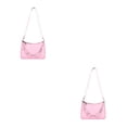 thumbnail image 2 of Guardoinrt Sac à Main à la Mode et Polyvalent Compact et Portable Sacs à Main Robustes et Durables pour Femmes Cadeaux Rose 2 Ensembles, 2 of 6